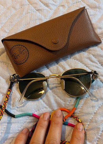 Boncuklu Çok Renkli Bohem Güneş Gözlüğü - Görsel 2