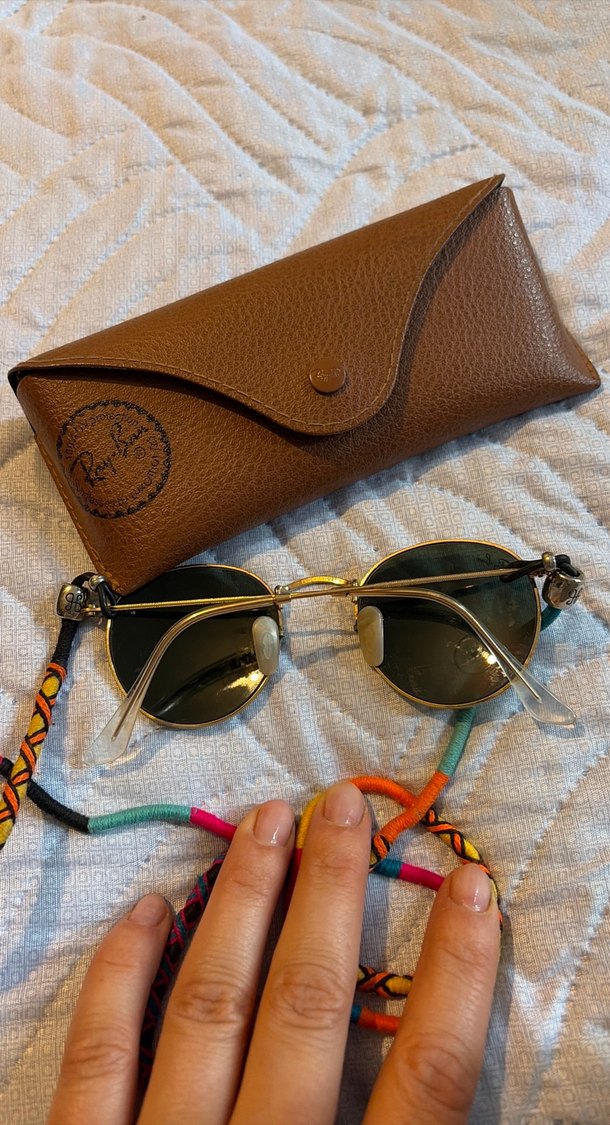 Boncuklu Çok Renkli Bohem Güneş Gözlüğü - Görsel 2