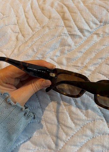 Şeffaf Kahverengi Kadın Güneş Gözlüğü - Görsel 3