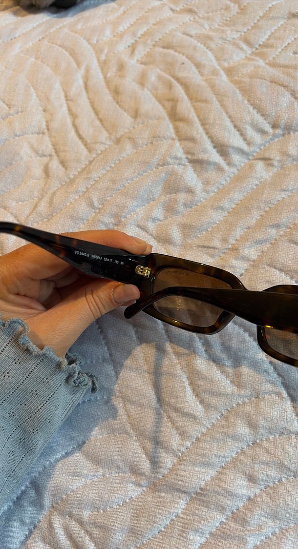 Şeffaf Kahverengi Kadın Güneş Gözlüğü - Görsel 3