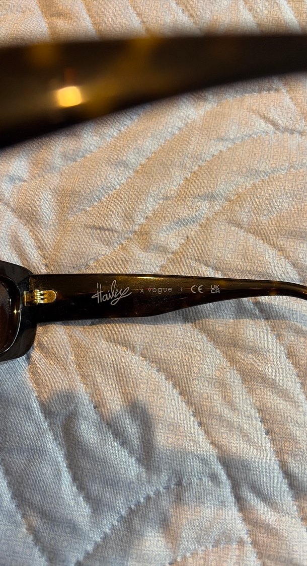 Şeffaf Kahverengi Kadın Güneş Gözlüğü - Görsel 2