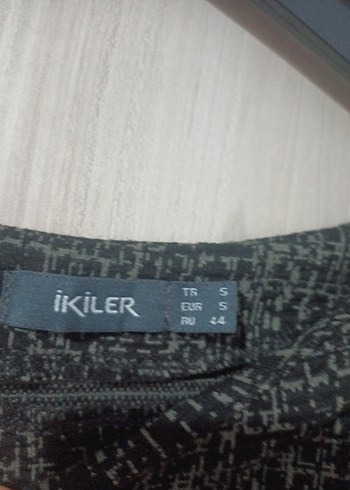 Gri Triko Midi Elbise - Görsel 6