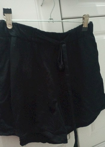 Kadın Siyah şort - Görsel 3