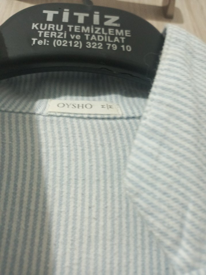 Düğmeli Beyaz Kadın Keten Gömlek Midi Boy - Görsel 4