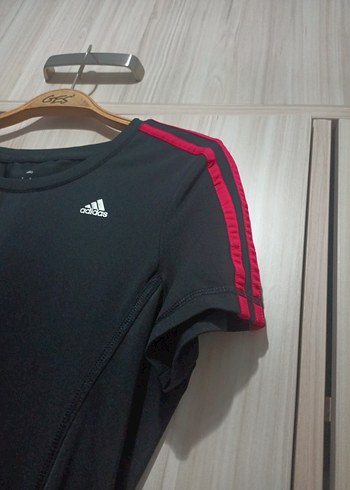 Siyah Kadın Kısa Kollu Spor Tişört - Görsel 3