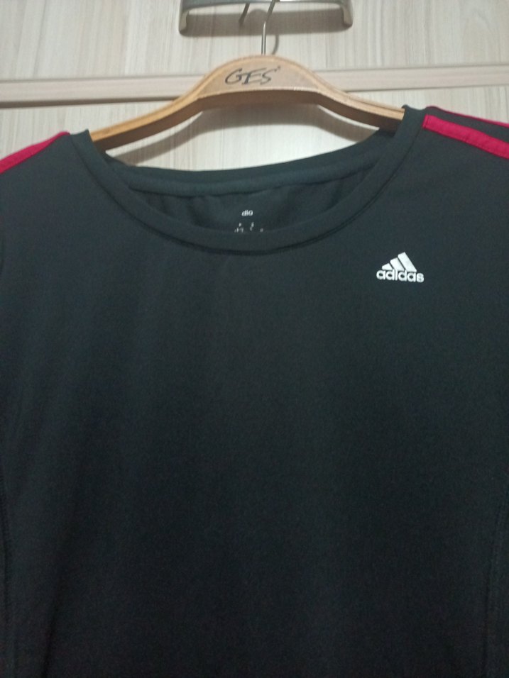 Siyah Kadın Kısa Kollu Spor Tişört - Görsel 4