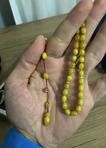 Bohem Tarz Erkek Tesbih Turkuaz Püsküllü - Görsel 7