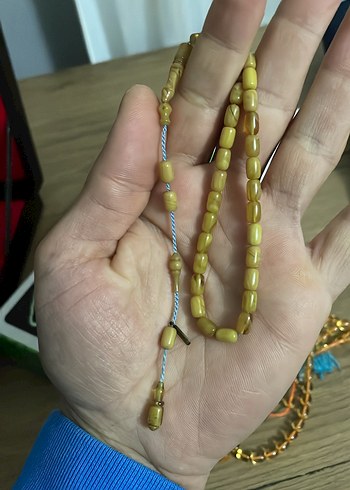 Bohem Tarz Erkek Tesbih Turkuaz Püsküllü - Görsel 5