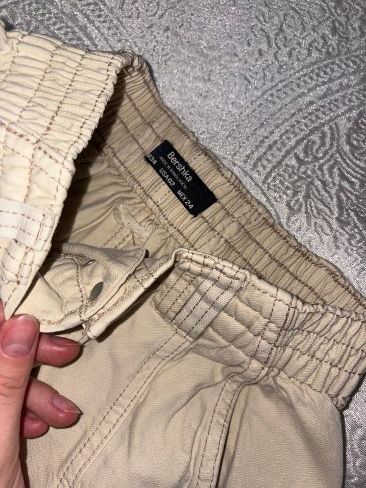 Bej Rahat Kargo Pantolon — görsel 2/4