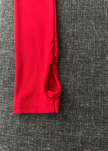 Kırmızı Straplez Bluz Holly Lolly - Görsel 4