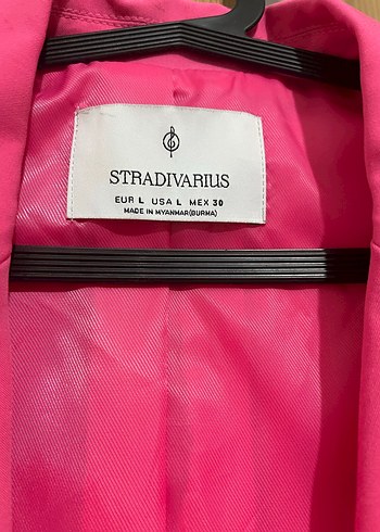 Pembe Düğmeli Kadın Blazer Ceket - Görsel 3