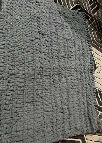 Gri Renkli bebek battaniyesi - Görsel 2