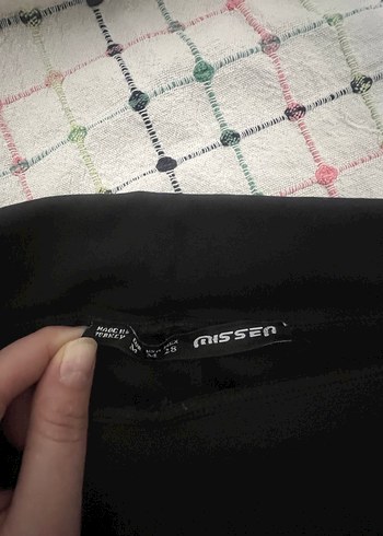 Siyah Kadın Midi Kumaş Pantolon tayt - Görsel 4