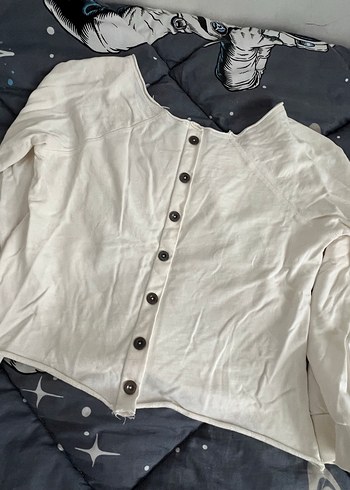 Pamuklu Uzun Kollu Hamile Tişörtü Fiyonk Detaylı - Görsel 4