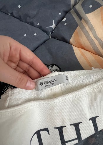 Pamuklu Uzun Kollu Hamile Tişörtü Fiyonk Detaylı - Görsel 3