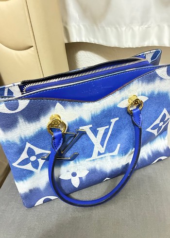 Mavi Tie-Dye Kadın Omuz Çantası - Görsel 2