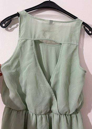 ŞİFON MİNİ ELBİSE - Görsel 4