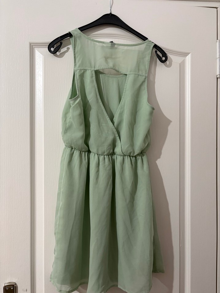 ŞİFON MİNİ ELBİSE - Görsel 3