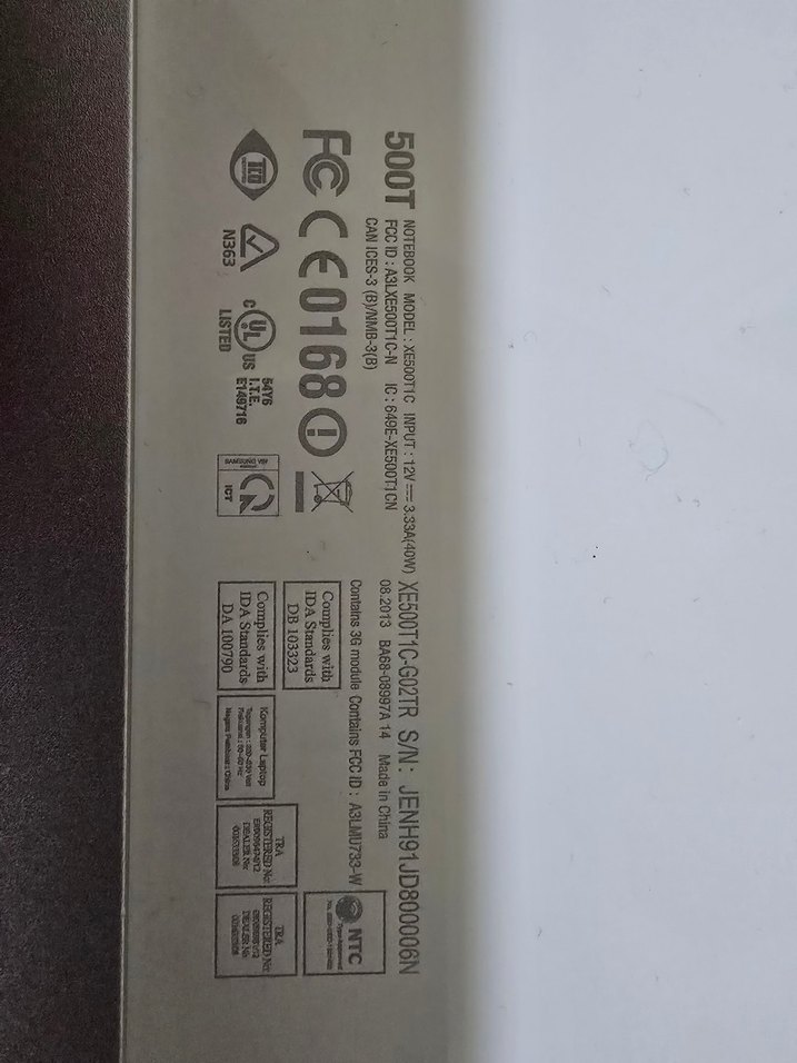 Beyaz Samsung Dizüstü Bilgisayar - Görsel 5