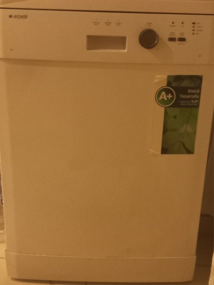 Beyaz Gri Bulaşık Makinesi Kontrol Paneli - Görsel 2