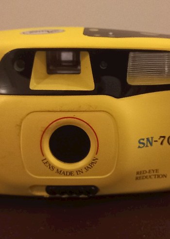 Sarı Renkli Filmli Fotoğraf Makinesi - Görsel 2