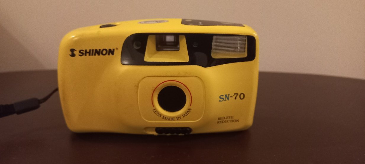 Sarı Renkli Filmli Fotoğraf Makinesi - Görsel 2