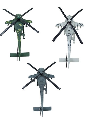 Metal Askeri Savaş Helikopteri - Görsel 3