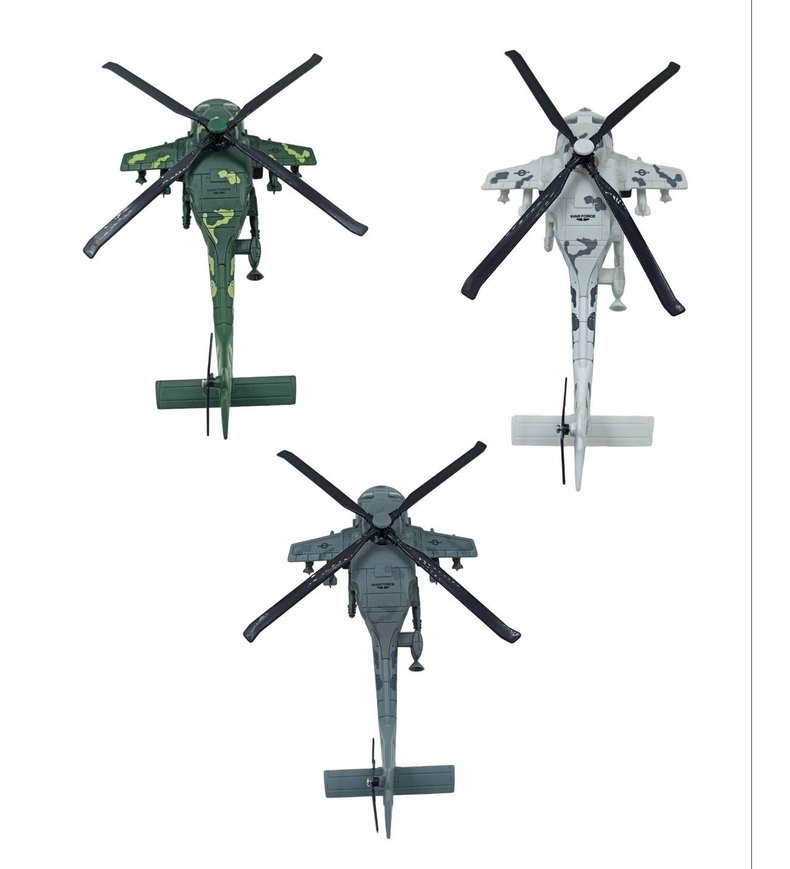 Metal Askeri Savaş Helikopteri - Görsel 3