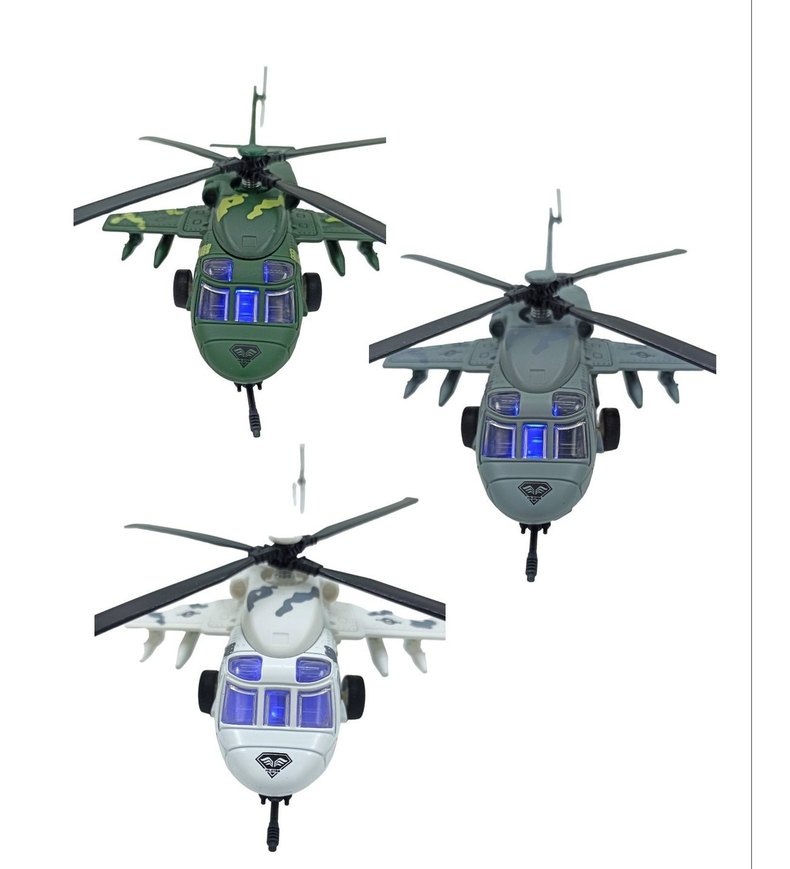 Metal Askeri Savaş Helikopteri - Görsel 2