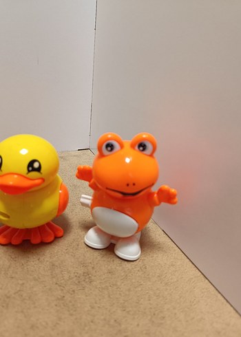 Renkli Kurmalı Kurbağa ve Ördek Oyuncak Adet - Görsel 3