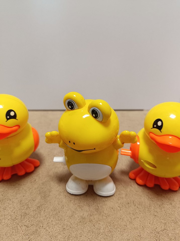 Renkli Kurmalı Kurbağa ve Ördek Oyuncak Adet - Görsel 2