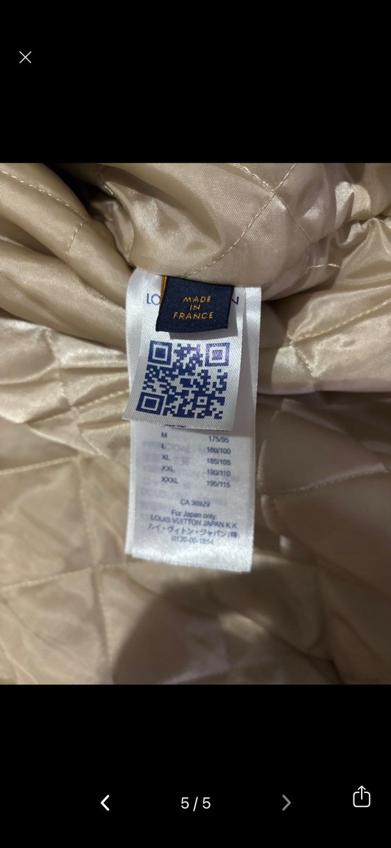 Louis vuitton kolları deri kolej ceket - Görsel 4