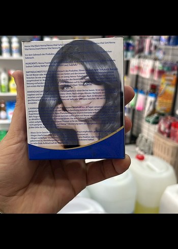 Henna Vital Siyah Saç Boyası - Görsel 3