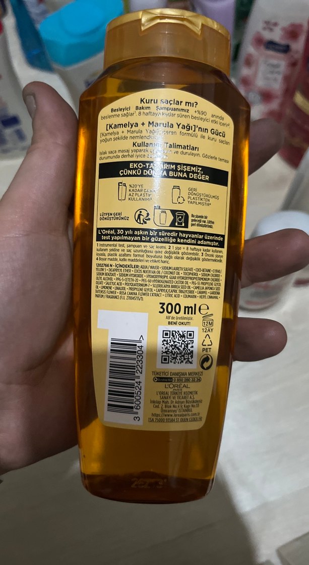 L'Oréal Elseve Besleyici Mucizevi Yağ Şampuan - Görsel 2