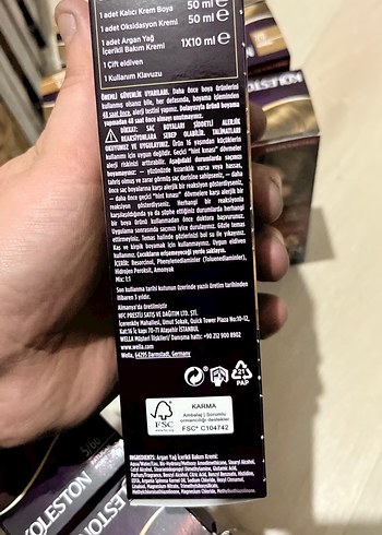 Wella Koleston Intense 8/0 Açık Kumral Saç Boyası - Görsel 2