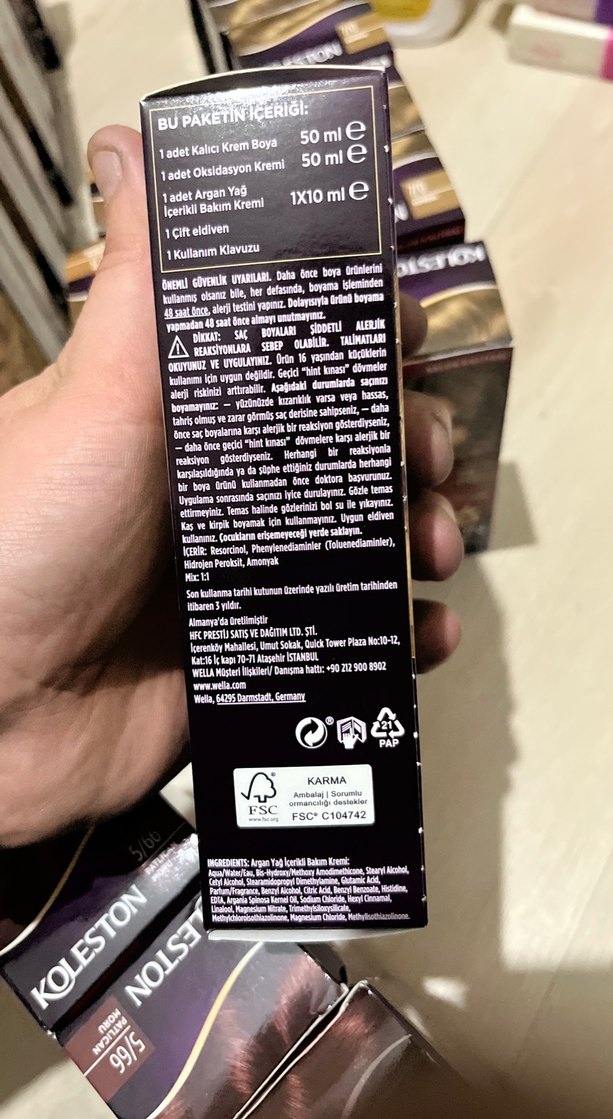 Wella Koleston Intense 8/0 Açık Kumral Saç Boyası - Görsel 2