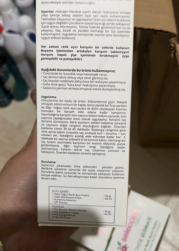 Argan Yağlı Blonde Ultimate Yoğun Renk Açıcı Pudra - Görsel 2