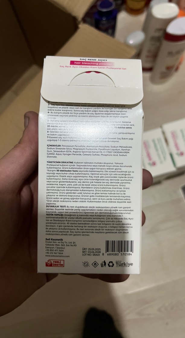 Essweet Saç Renk Açıcı Toz - Görsel 3