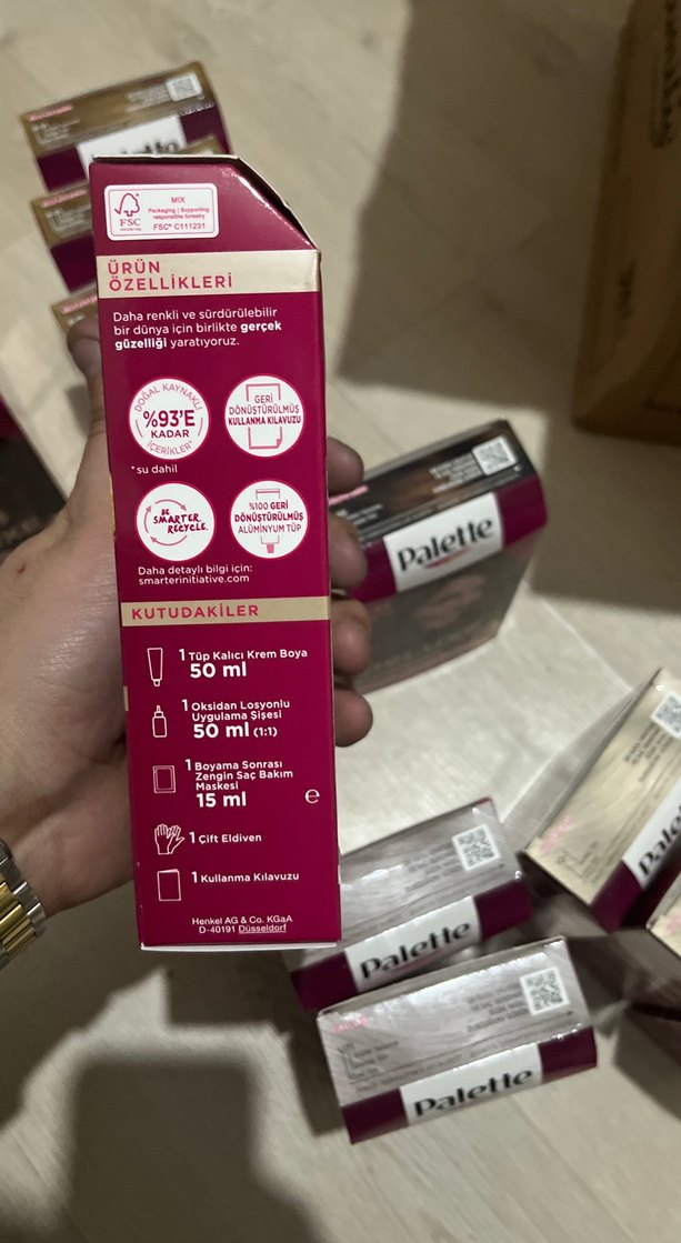 Palette Deluxe Kalıcı Saç Boyası U71 Elmas Grisi - Görsel 2