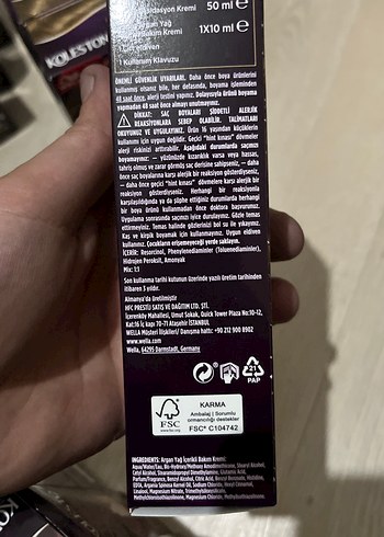 Wella Koleston Intense Kumral Saç Boyası 7/0 - Görsel 3