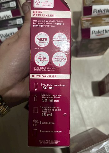 Palette Deluxe Siyah Kalıcı Saç Boyası 1-0 - Görsel 2