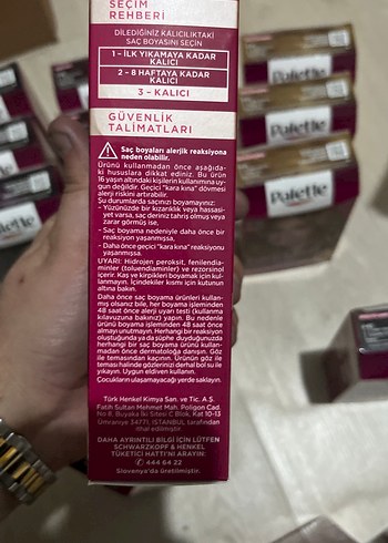 Palette Deluxe Siyah Kalıcı Saç Boyası 1-0 - Görsel 4