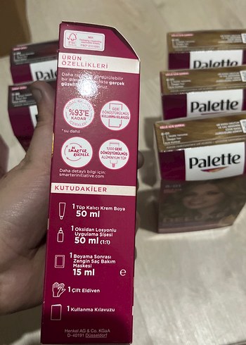 Palette Deluxe 5-88 Şarap Kızılı Kalıcı Saç Boyası - Görsel 2