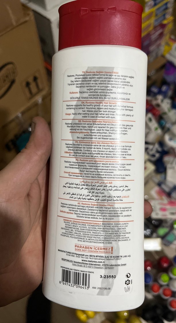 Restorex Sarımsak Özlü Saç Uzatma Şampuanı 500 ml - Görsel 2