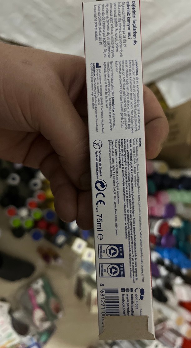 Parodontax Florürlü Diş Macunu - Görsel 2