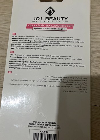 JOL.BEAUTY Profesyonel Kirpik ve Kaş Seti - Görsel 2