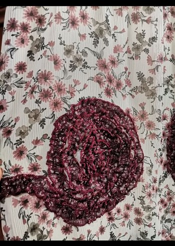 Bohem Renkli Uzun Kollu Elbise vs tunik astarlı - Görsel 3