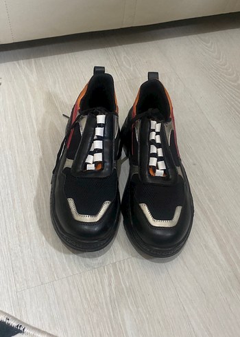 Kadın Çok Renkli Platform Spor Ayakkabı - Görsel 2