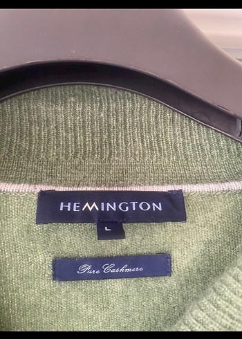 Erkek Gri-Yeşil Örgü Polo Yaka Kazak - Görsel 2