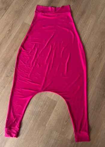 Pembe Salaş Kadın Tulum Şalvar - Görsel 3